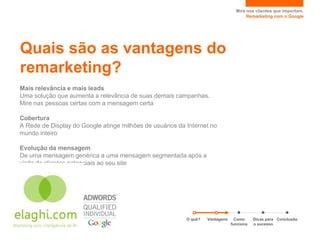 Display A Import Ncia Do Remarketing Ppt