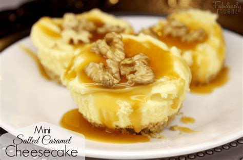 Mini Salted Caramel Cheesecake Recipe