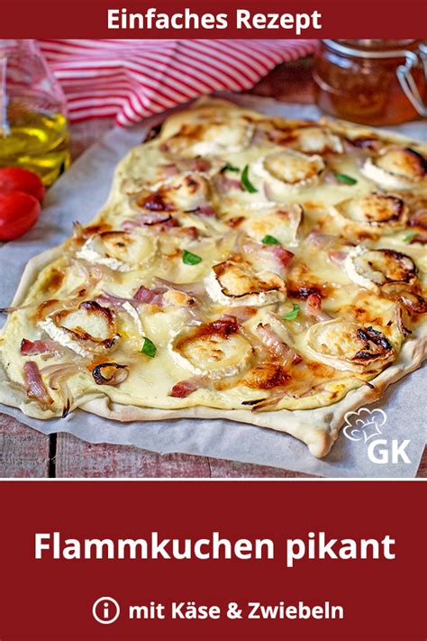 Flammkuchen Rezept Einfach Babsnascarblog Rezept