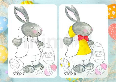 How to Draw a Bunny: Step-by-Step | How to Mimi Panda