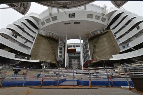 Symphony Of The Seas Construction Photo Update Royal Caribbean Blog