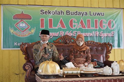 Datu Luwu Kunjungi Sekolah Budaya Luwu Ajak Lestarikan Nilai Nilai