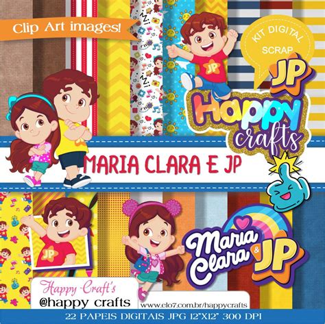 Kit Digital Maria Clara E Jp Elo Produtos Especiais