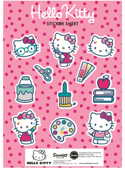 20 Inspirasi Stiker Hello Kitty Aneka Stiker Keren