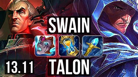 Swain Vs Talon Mid M Mastery Games Kr Master