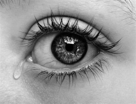 Beautiful Black And White Crying Dark Image 532441 On