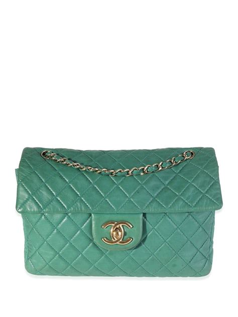 CHANEL Pre Owned Classic Flap Maxi Shoulder Bag Farfetch