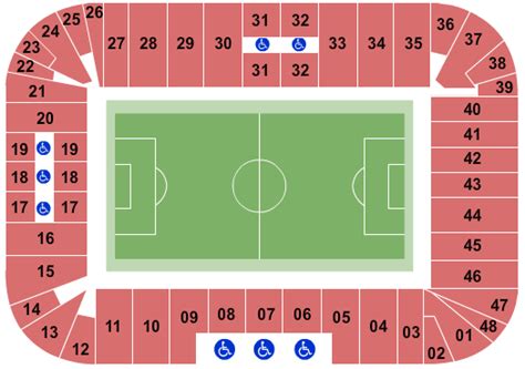 St Marys Stadium Seating Chart Star Tickets