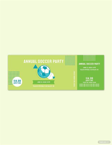 Printable Football Ticket Template Prntbl Concejomunicipaldechinu Gov Co