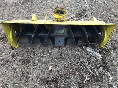 John Deere 49 Snow Blower Thrower Housing Auger Shaft Shroud 316 318 322 330 332 Ebay