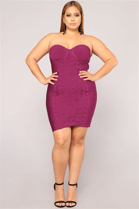 This Aint A Scene Bandage Dress Magenta Модные стили Мода для