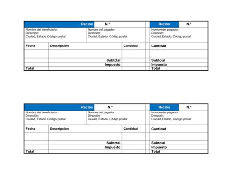 Recibo De Mercanc As O Servicios Modelos Y Ejemplo Biztree