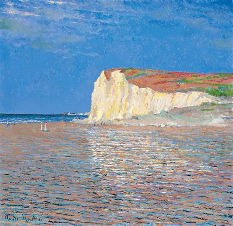 Low Tide At Pourville In The Style Of Claude Monet John Myatt