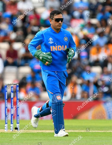 Ms Dhoni India His Wicket Keeping Editorial Stock Photo Stock Image