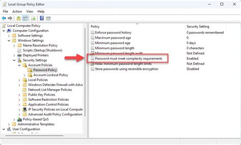 How To Remove Password Complexity Requirements In Windows 11 10