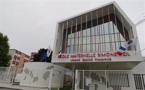 Villiers lécole Simone Veil inaugurée Le Parisien