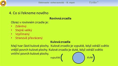 Elektronick U Ebn Materi Ly Ii Stupe Fyzika Autor Mgr Zuzana