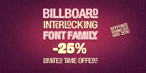 Billboard Font | Webfont & Desktop | MyFonts