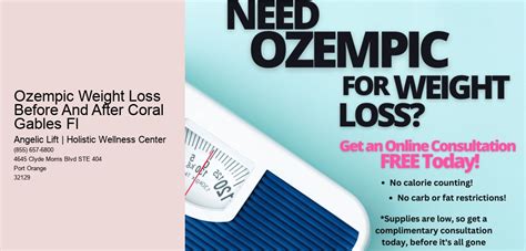 Ozempic Weight Loss Before And After Coral Gables Fl