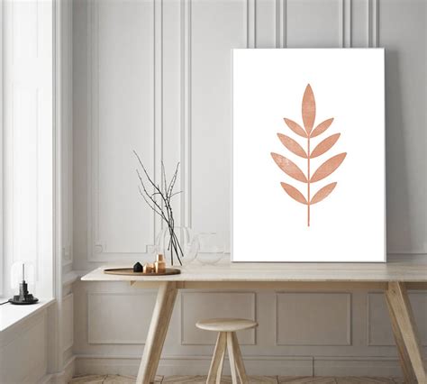 Abstract Botanical Wall Art Neutral Beige Print Printable Wall Etsy