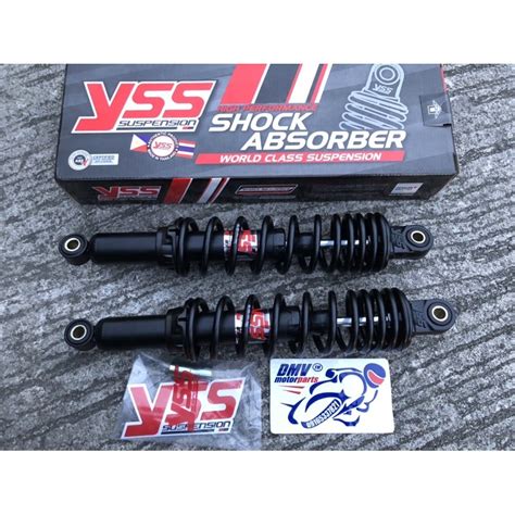 Yss Top Plus Dual Rear Shock Mm Black For Wave Xrm Shopee