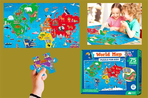 Best World Map Puzzles For Kids Mappr