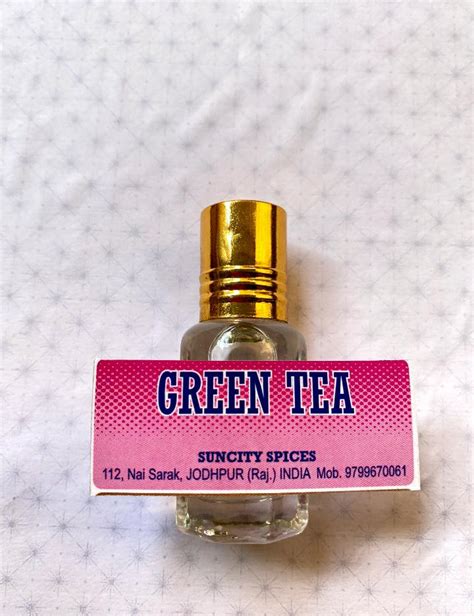 Green Tea perfume - Buy Green Tea perfume for women and men - Green Tea perfumed Attar 6 ml ...