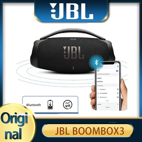 Orijinal JBL Boombox3 A K G L Kablosuz Bluetooth Ta Nabilir Hoparl R