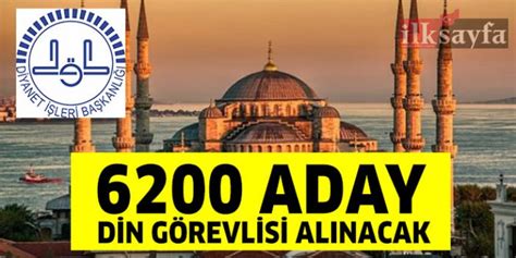 Diyanet Akademisi Aday Din G Revlisi Alacak