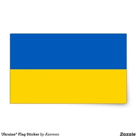 Ukraine Flag Sticker Ukraine Flag Custom Stickers