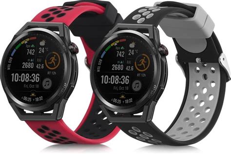 Kwmobile X Horlogebandjes Geschikt Voor Huawei Watch Gt Runner Bandje