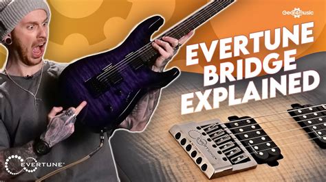 How To Use An Evertune Bridge Pro Guitar Tips Gear4music Guitars Youtube