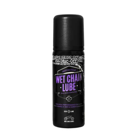 Muc Off Wet Chain Lube Spray mały smar do łańcucha 50 ml