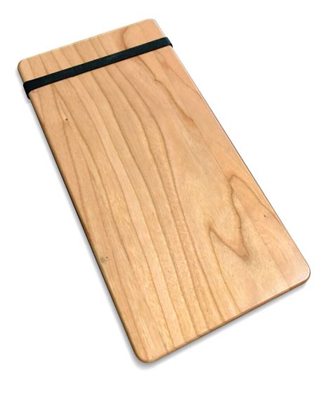 Solid Alder Wood Check Presenter Band Or Clip Moslow Wood Products