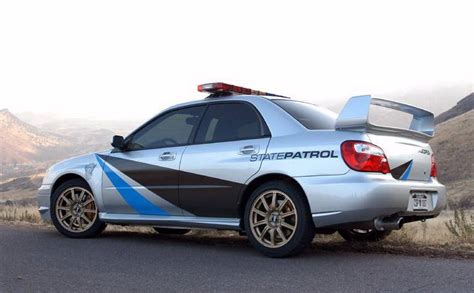 Subaru Impreza Wrx Sti Usa Colorado State Police S22b