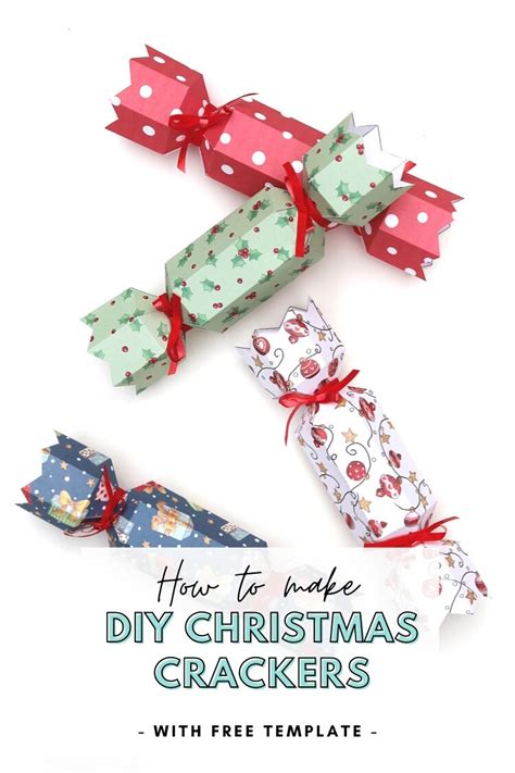 Diy Christmas Cracker Free Printable Template Gathering Beauty