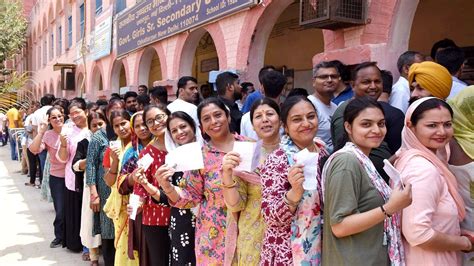 Lok Sabha Elections 2024 63 37 Voter Turnout In Sixth Phase Of Polling Says Ec Latest News