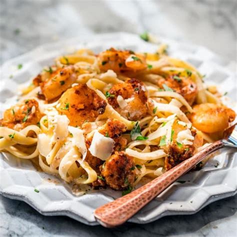 Crispy Cajun Shrimp Fettuccine Jo Cooks