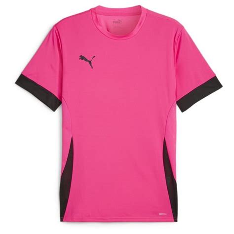 PUMA Training T-Shirt teamGOAL - Pink/PUMA Black | www.unisportstore.com