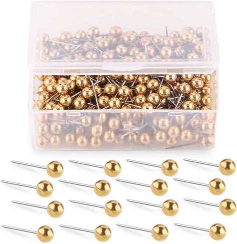 Amazon Anmiao Star Inch Map Tacks Push Pins Plastic Round