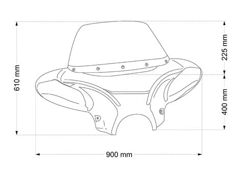 Owiewka Ca Batwing Do Indian Scout Bobber Puig Pl