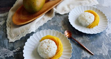 Thai Mango Sticky Rice Recipe - Kam's court