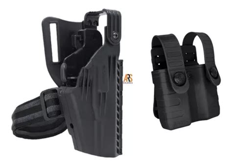 Coldre Hunter Mid Ride Porta Carregador Tab Lock Fast Preto