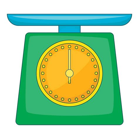 Kitchen Scales Icon Cartoon Style Vector Art At Vecteezy