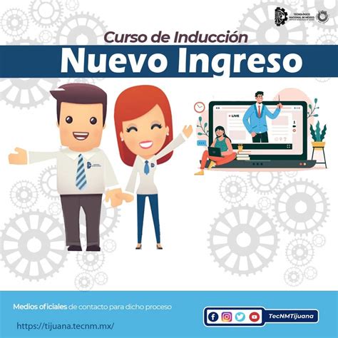 PROGRAMACIÓN DE LOS CURSOS DE INDUCCIÓN DE NUEVO INGRESO AGOSTO DIC