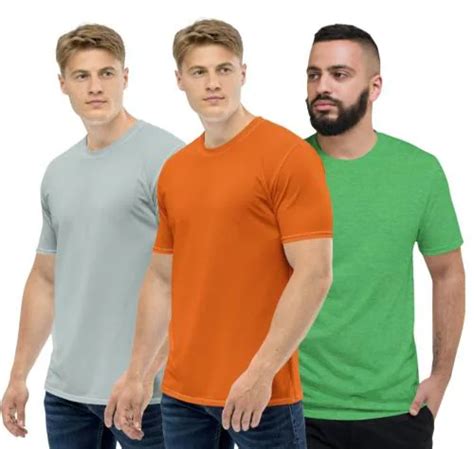 Buy Clothink Hub Mens Regular Fit Half Sleeve Plain Solid Casual Wear