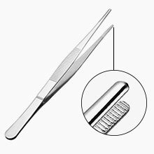 Amazon Uxcell 10 Inch Stainless Steel Tweezers With Curved Pointed