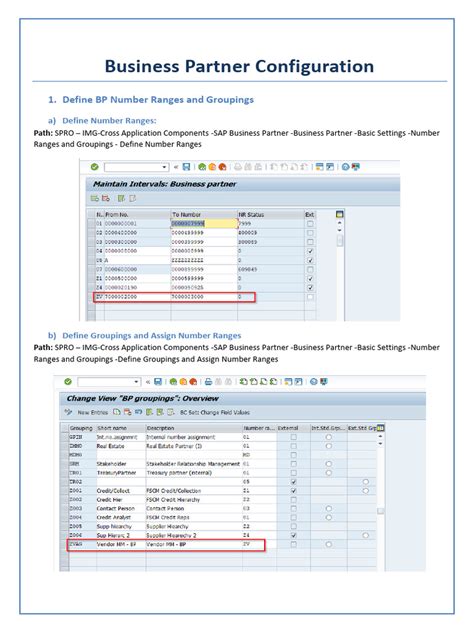 Sap Business Partner Configuration Pdf