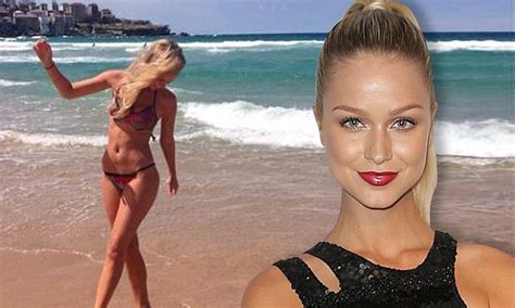 Renae Ayris Flaunts Her Flawless Bikini Body While Ex Tom Bellchambers