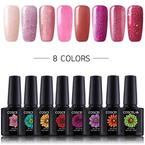 Kit Manucure Vernis Semi Permanent Achat Vente Pas Cher